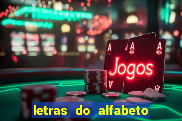 letras do alfabeto personalizadas para imprimir